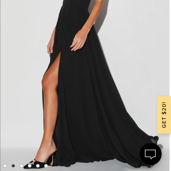 Cause for Commotion Black Pleated
Bustier Maxi Dress - Picture 5 of 5